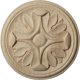 thumbnail image 1 of Roseta Ekena Millwork ROS02X02RAAL de aliso 7x7x0,6 cm, 1 of 1