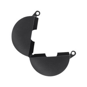 Magideal - Cerradura De Manija De Puerta, Pomo De Puerta De Acero, Dispositivo De Bloqueo, Seguro Para Bebés, Cubierta De Manija De Puerta Segura Para Niños, Par Sin Candado