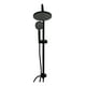thumbnail image 2 of Columna Ducha Negro Mate 3 Funciones Acero Inoxidable Jhn, 2 of 3