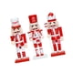 thumbnail image 3 of 3 figuras de cascanueces de madera para decoración navideña, manualidades tradicionales, adornos navideños para estantes festivos, recuerdos de fiesta, 3 of 5