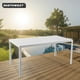 thumbnail image 4 of Mesa Terraza Polywood Impermeable 156x78cm Blanca Blanco Tamaño Único, 4 of 6
