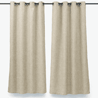 Zahr - Set 2 Cortinas Merida Blanco Invierno