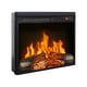 thumbnail image 1 of 23 inch electric fireplace insert, ultra thin heater with log set & realistic flame, remote control with timer, overheating protection, 1 of 3