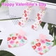 thumbnail image 3 of pares de aretes de San Valentín, 2 estilos, con forma de corazón, colgantes con mensaje de conversación, acrílicos rectangulares, regalo de joyería para novia, artículos de fiesta., 3 of 7