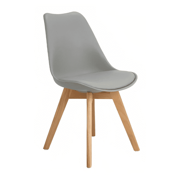 Silla De Comedor Tulip Gris