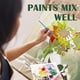 thumbnail image 2 of Set Pintura Acralica ESRICH 12 Colores 10 Pinceles 4 Lienzos, 2 of 3