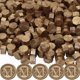 thumbnail image 1 of Perlas de Cera Atopbb 600 uds Acabado Oro Antiguo para Sellado, 1 of 5