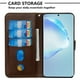 thumbnail image 4 of Funda con Cremallera para Samsung Galaxy S20, Carcasa Cartera de Cuero PU con Soporte y Tarjetero, 4 of 5