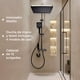 thumbnail image 5 of Columna De Ducha Triple Moderna 4 Funciones, 5 of 5
