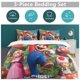 thumbnail image 5 of Super Mario 3-Piece Comforter Set for Bedroom Super Mario Bedding Set for Kids Adults Soft Microfiber Duvet Cover Set with Zipper Closure, 5 of 5