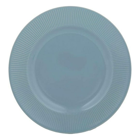 Plato Base Linear 27 cms Azul Pastel