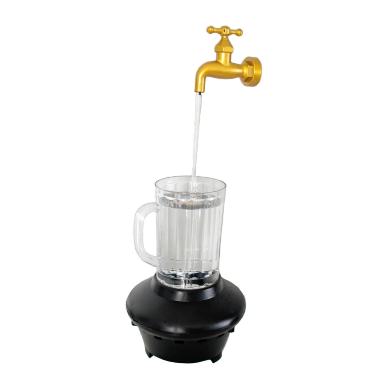Bothyi - Adorno De Cascada Para Decoración De Mesa Con Flujo De Agua Para Sala De Estar, Fiesta, Patio, Grifo.