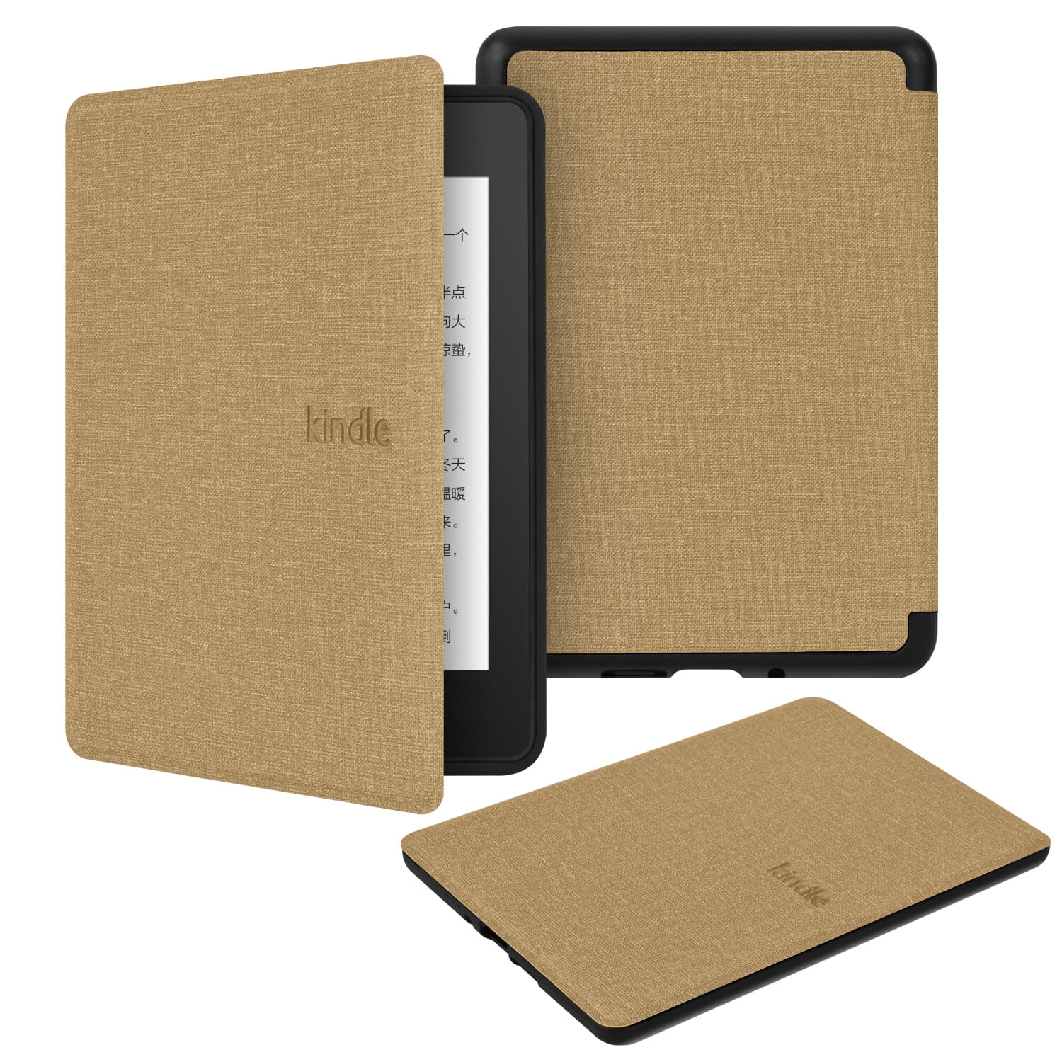 Funda Gangxun De Tela Con Carcasa Suave Tpu Para Kindle 11th Gen 2024 – Modo Automático, Antigolpes, Diseño Ligero