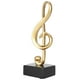 thumbnail image 2 of Estatua de nota musical, escultura, figura, símbolo, adornos, decoración para el hogar, oficina, escritorio, 2 of 11