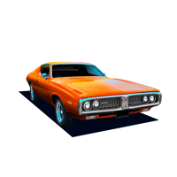 Pastillas Freno Para Auto Dodge Charger 1971-1974 Trasero