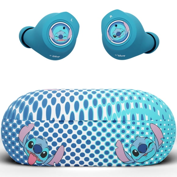 Auriculares Bluetooth iJoy Disney Lilo and Stitch con funda de carga
