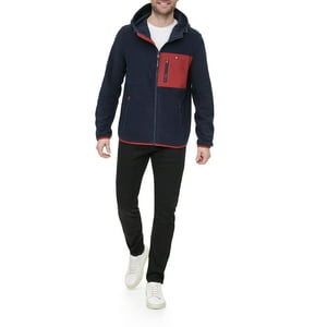 Chaqueta Tommy Hilfiger De Forro Polar De Alto Rendimiento Con Capucha Para Hombre