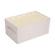 thumbnail image 2 of Contenedor De Almacenamiento De Ropa Contenedor De Almacenamiento Resistente Para Edredones Libros Sábanas L Beige 6 Rejillas, 2 of 3