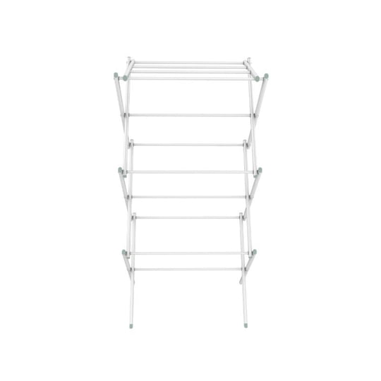 Tendedero Plegable Para La Ropa Blanco 1 Un Haus