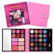 thumbnail image 2 of Kit de maquillaje QiBest 20 sombras de ojos, 6 brillos de labios, 3 coloretes +, 2 of 7