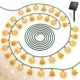 thumbnail image 1 of Guirnalda Solar Navidad Cálida 7.5m 20 Led Copos Arbolitos, 1 of 8