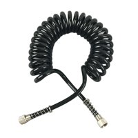 Ioensy - Manguera De Aire Para Aerógrafo, Retráctil, A Prueba De Fugas, Para Herramienta De Arte De Uñas, Tatuaje De Maquillaje