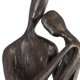 thumbnail image 3 of Escultura Danya B Pareja Abrazándose 19x19x15 cm Hierro, 3 of 4