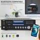thumbnail image 3 of Amplificador inalámbrico Bluetooth Pyle de 4 canales - Receptor de audio estéreo de 3000 vatios, 3 of 3