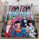 thumbnail image 3 of Justice League 3-Piece Bedding Set For Kids Boys Girls Adult Cartoon Warm Cute Fashion Holiday Present Gift Bed Sheets, 3 of 5
