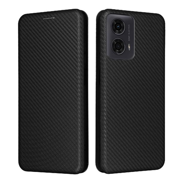 Funda Flip para FOXDOCK Motorola MOTO G04/G24 - Funda magnética de negocios, funda protectora delgada
