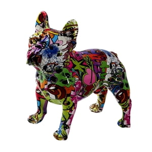 Bothyi - Estatua De Bulldog Francés, Figuritas Y Estatuas De Bulldog Para Decoración Del Hogar, Estilo Adorno B