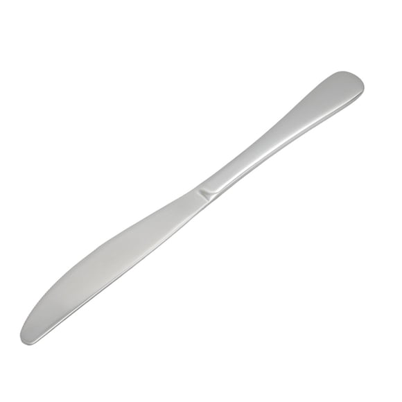 Cuchillo De Mesa 2 Piezas Acero Inoxidable Plateado