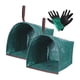 thumbnail image 4 of Bolsas de jardín de 2 piezas de espesor de jardín Bolsas de desechos de hojas de jardín Bolsas de jardinería recolectando hojas para parques de césped 150L 59CMX56CMX43CM, 4 of 5