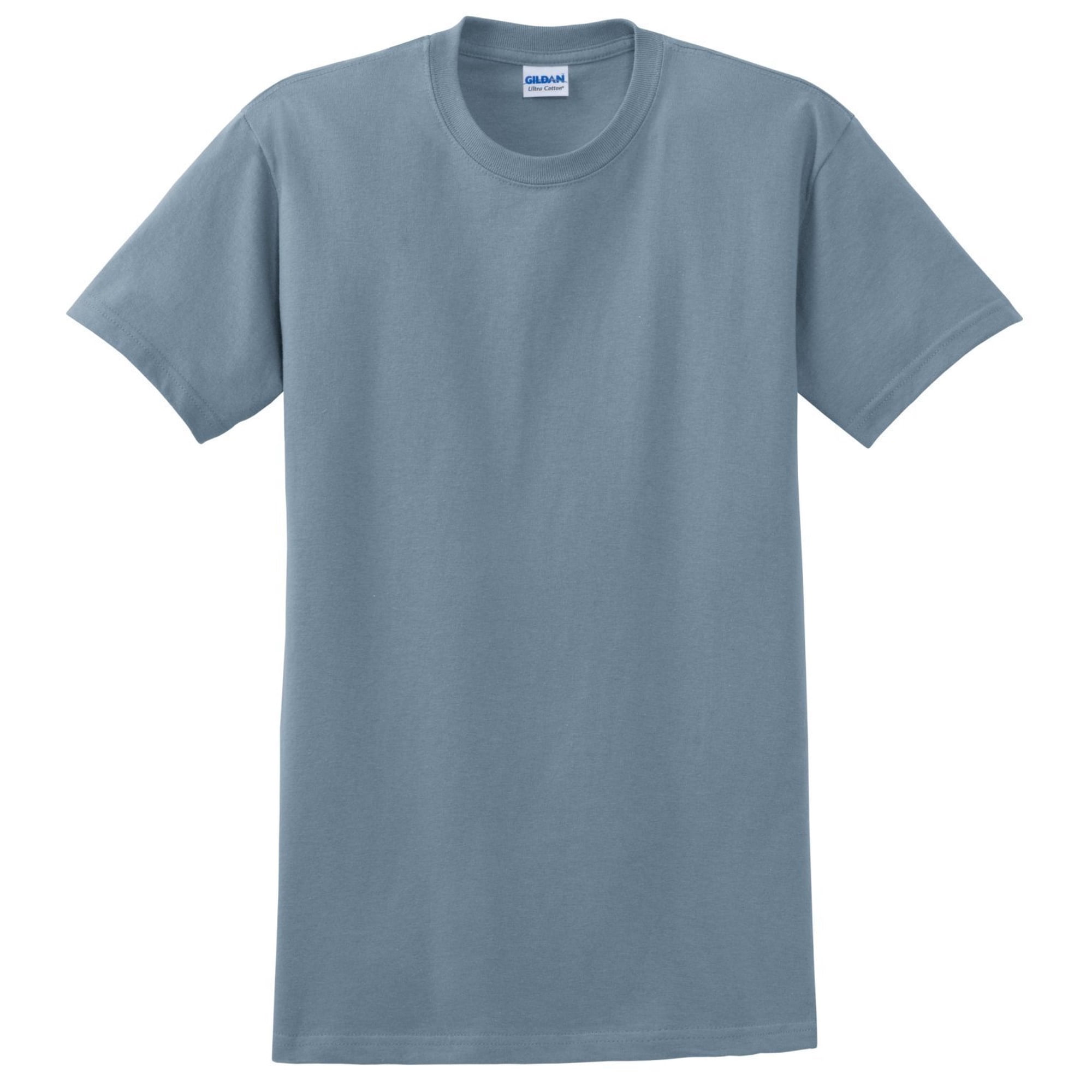 Camiseta Gildan Ultra Cotton 100% Algodón Para Hombre Stone Blue