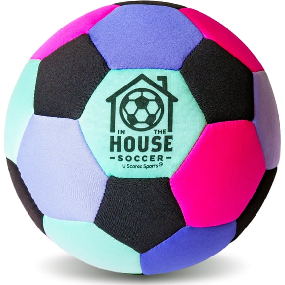 Pelota de fútbol U Scored Sports tamaño 4 acolchada para interior