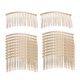 thumbnail image 4 of 20x Peineta Para El Pelo De Novia, Pinza Para El Pelo Para Mujeres Y Ni?as, Peinetas Para Velo De Novia, Color Dorado, 4 of 5