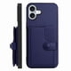 thumbnail image 2 of FOXDOCK Funda para iPhone 16 plus con Bloqueo RFID - Diseño Elegante con Cierre de Botón, 2 of 5