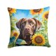 thumbnail image 1 of Cojín Girasoles Labrador 14 X 14 Cm, 1 of 6