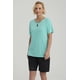 thumbnail image 4 of Polera Mujer Lisa Apertura Turquesa, 4 of 8