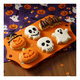 thumbnail image 5 of Pack 3 Molde Silicona Para Queques Tortas Dulces Halloween Naranja, 5 of 5