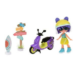 Muñeca 11 Cm Y Moto Pinypon Top