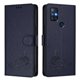 thumbnail image 1 of Funda tipo cartera FOXDOCK para OnePlus Nord N10 5G con soporte, ranuras, RFID, diseño de gato, 1 of 5