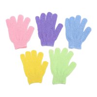 Bothyi - 5 Piezas De Guantes De Ducha, Guantes De Baño Familiares Para Ducha, Guantes De Fregado Para Adultos