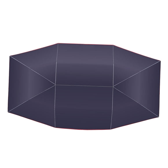 Aislamiento Térmico Cortina Heatshield Techo Paraguas Sombra Para Vehículo De Automóvil 4.5x2.1m Azul Marino