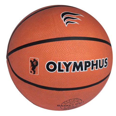 Olymphus - Balon Basquetbol Goma N°6 Naranjo