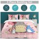 thumbnail image 5 of x85 My Neighbor Totoro Bed Duvet Cover Microfiber Bedding Sets 3D Printed Lightweight 3 Piece Comforter Sets, 1 Duvet Cover And 2 Pillow Shams for Kids Boys Girls 79"x90" jn85, 5 of 5