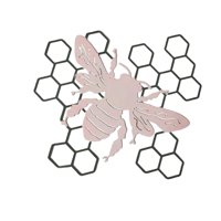 Magideal - Colgante De Adorno De Colmena De De Jardín, Decoración Portátil, Decoración De , Decoración De Jardín, Decoración De Pared, Artesanía De Rosa