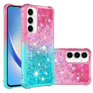 Funda Foxdock Para Samsung Galaxy A36 Con Diseño Gradiente Y Brillo Líquido Antigolpes Tpu