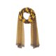 thumbnail image 1 of Bufanda Vintage a Rayas para Mujer, Pañuelo de Cuello Largo y Ligero de Seda para Protección Solar, Envoltura para la Cabeza, Bandanas para Verano, Talla Única Amarillo-café, 1 of 6
