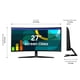 thumbnail image 3 of Monitor Samsung 27 Essential S3 S36GD FHD 100Hz Curvo HDMI, 3 of 3